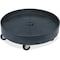 Rubbermaid Commercial Drum Dolly, Round, f/55-Gallon Drum, 500 lb Cap, Black RCP265000BK - alternate 1